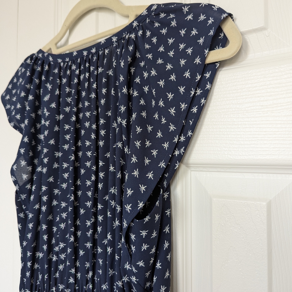 J.crew Mercantile Ruffled Flutter Sleeve Sundress Size S - Picture 3 of 7